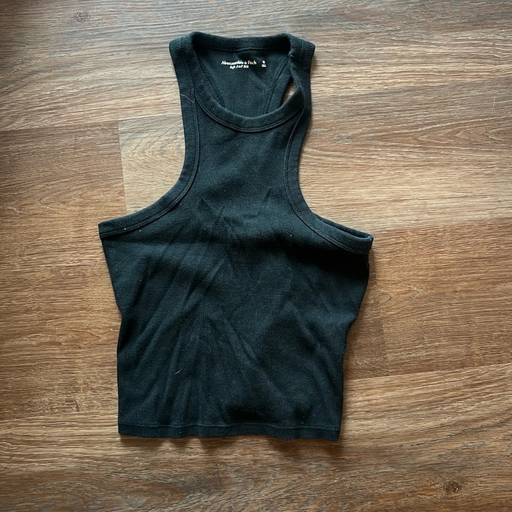 Abercrombie black tank top